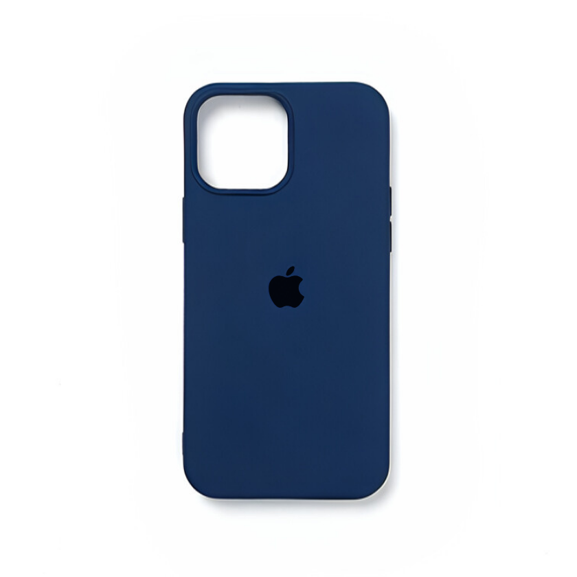 iPhone Lansman Silikon Kılıf - Navy Blue