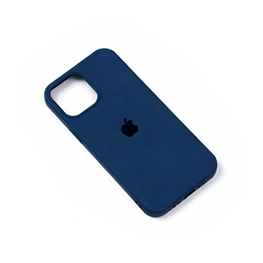 iPhone Lansman Silikon Kılıf - Navy Blue